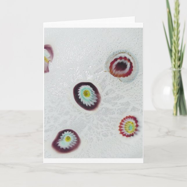 Murano Millefiori Detail Study Card (Front)