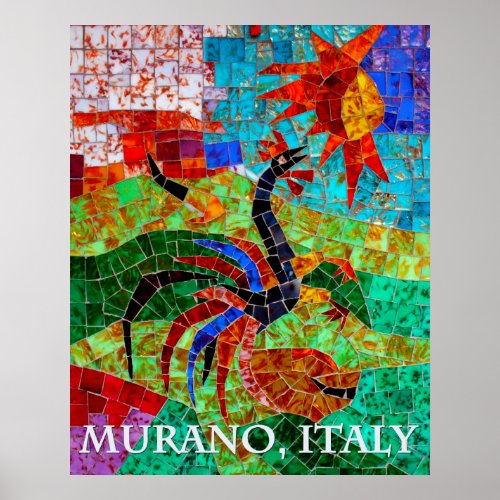 Murano Mosaic II Poster