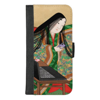 Murasaki Shikibu: The World of the Electronic Brai iPhone 8/7 Plus Wallet Case