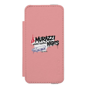 Murazzi Sound System Nights - Urban Graffiti iPhone SE/5/5s Wallet Case