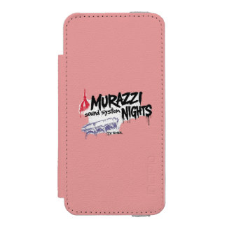 Murazzi Sound System Nights - Urban Graffiti iPhone SE/5/5s Wallet Case