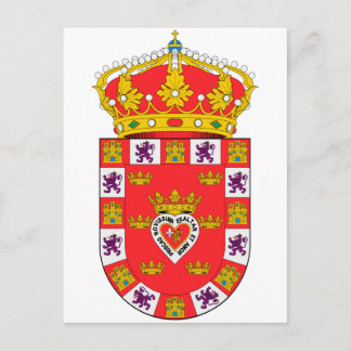 Murcia (Spain) Coat of Arms Postcard