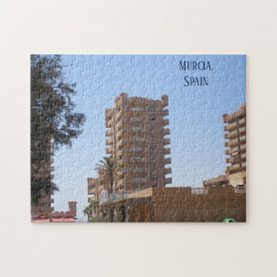Murcia Spain photo of Spanish buildings Jigsaw Puzzle
