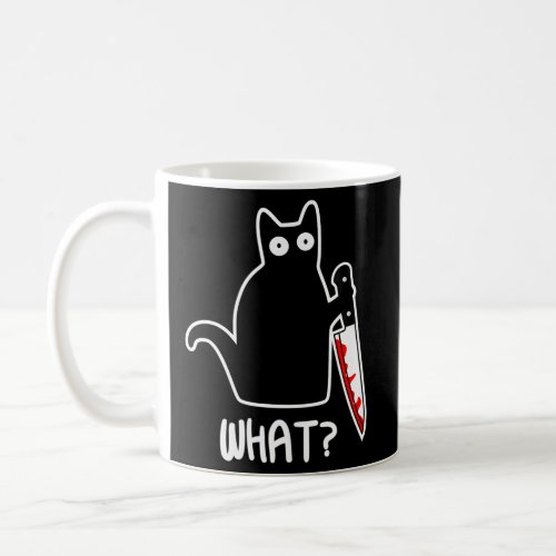 Murder Cat Coffee Mug