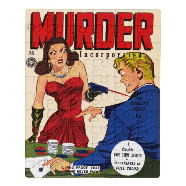 Murder Incorporated No. 1 Jigsaw Puzzle (Puzzle Vertical)