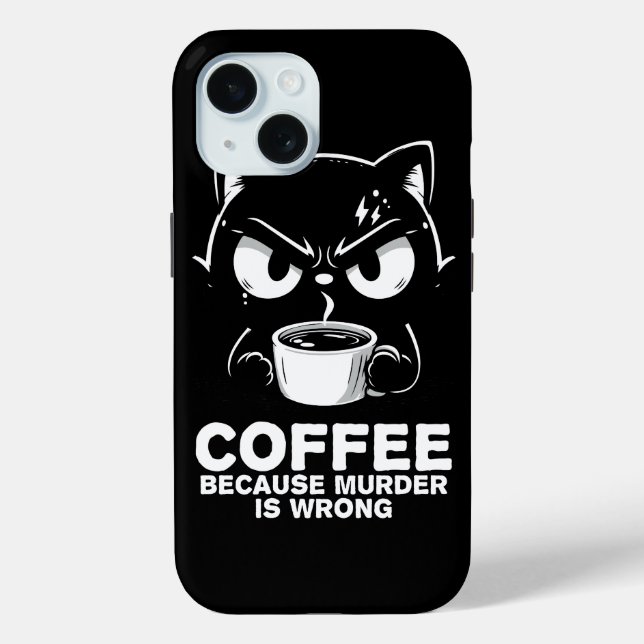 Murder is wrong Case-Mate iPhone case (Back)