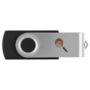 Murder Mysteries Detective and Writer Flash Drive