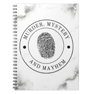 Murder Mystery and Mayhem Notebook