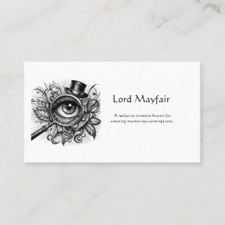 Murder Mystery character Place Card