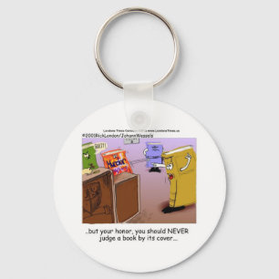 Murder Mystery Courtroom Drama Funny Tees & Gifts Keychain