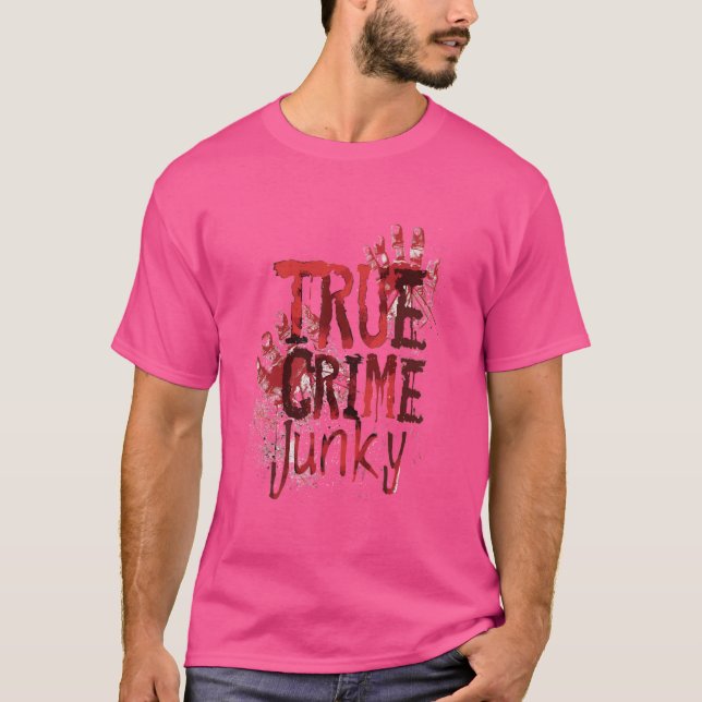 Murder Mystery Dinner playing victim Crime Dinner T-Shirt (Front)