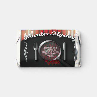 Murder Mystery Dinner Theater Party Hershey's Miniatures
