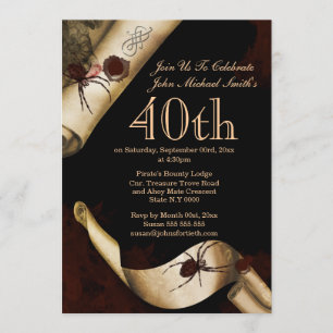 Murder mystery investigation whodunnit invitation