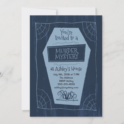 Murder Mystery _ Invitation