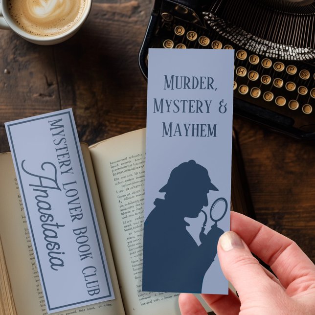 Murder, Mystery & Mayhem Mystery Book Lover Bookmarks (Creator Uploaded)