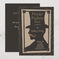 Murder Mystery Night - Invitation