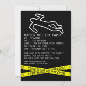 Murder Mystery Party Invitation (Front)
