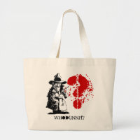 Murder Mystery Party Tote Bags Bag Whodunnit? Gift