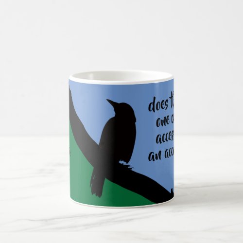 Murder of crows coffee mug