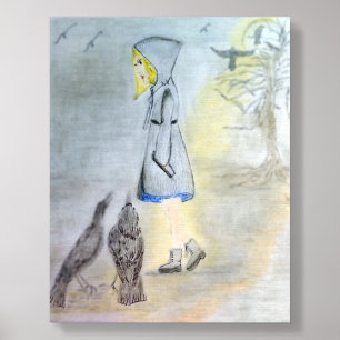 Murder of Crows Foam Core Photo Tile