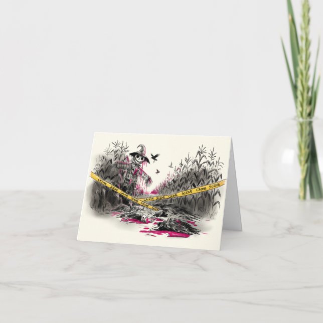 Murder of Crows Illustration Card (Front)