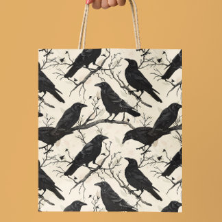 Murder of Crows Large Gift Bag