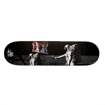 Murder On The Moon Skateboard Deck by ZachAttackDesign at Zazzle
