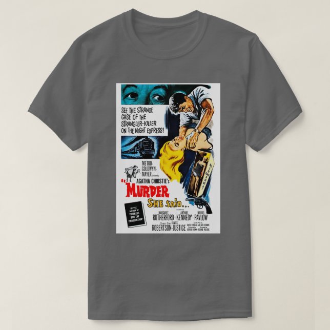 Murder She Said 1961  T-Shirt (Design Front)