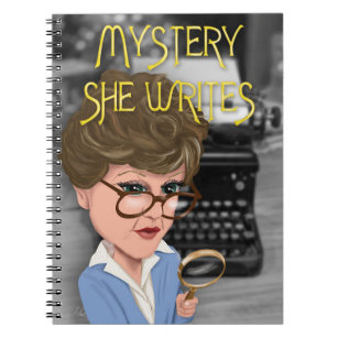 Murder She Wrote Spiral Notebook for Authors