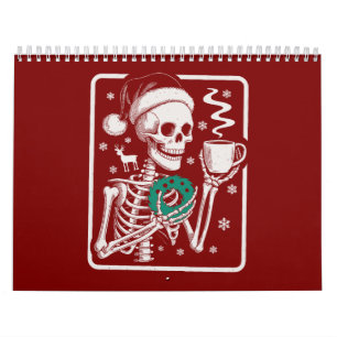 Murder Shows Friends Horror Tee Skeleton Christmas Calendar
