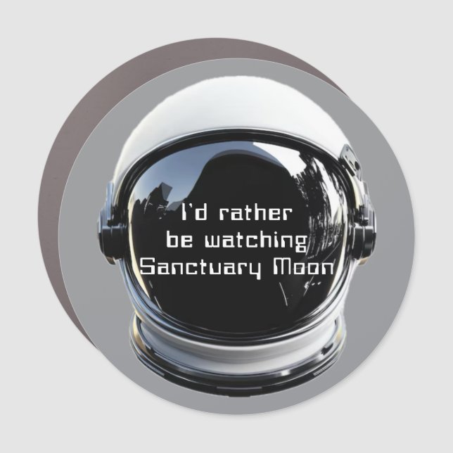 Murderbot Sanctuary Moon magnet (Front)