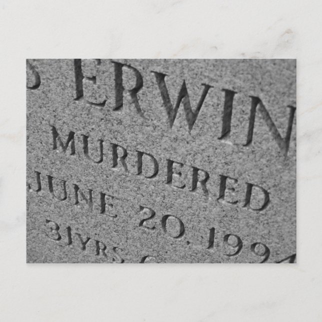 Murdered Postcard (Front)