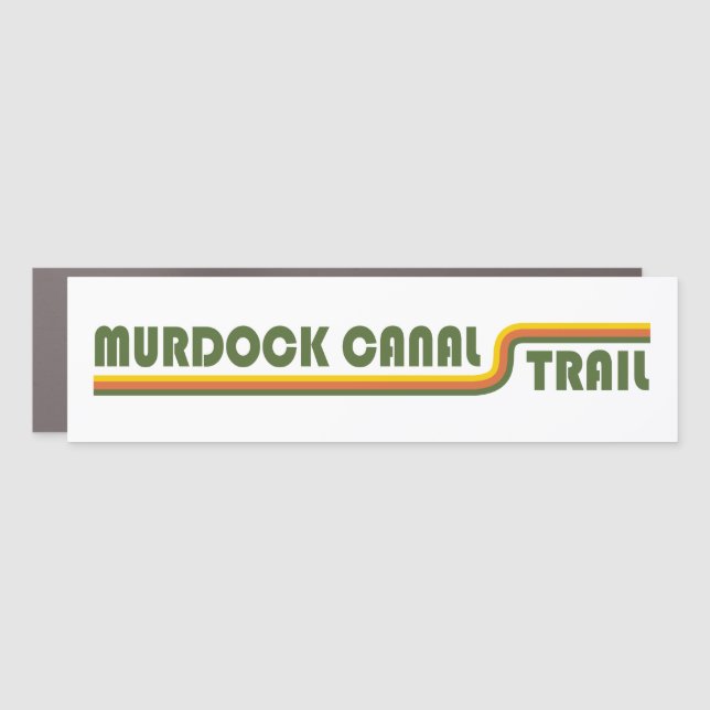 Murdock Canal Trail Utah Car Magnet (Front)