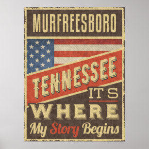 Murfreesboro Tennessee Poster