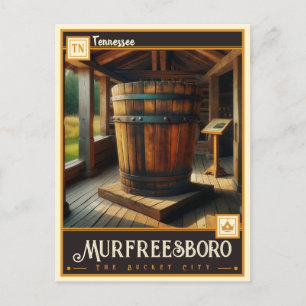 Murfreesboro, Tennessee Vintage Postcard