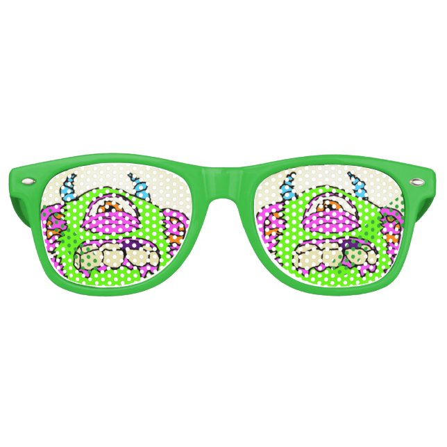 MURGE glassses! Retro Sunglasses (Front)