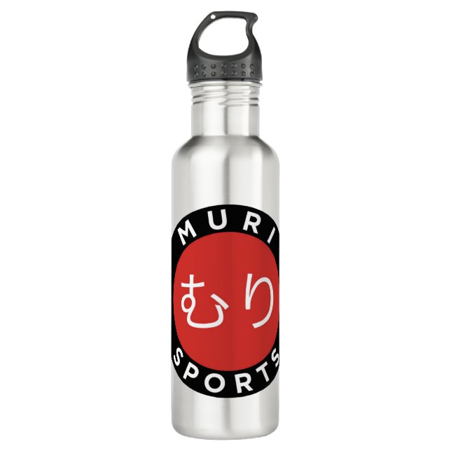 MURI SPORTS STAINLESS STEEL WATER BOTTLE (Front)