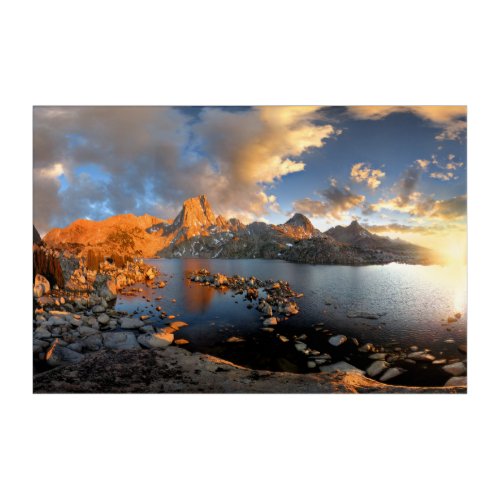 Murieal Lake Sunset 2 _ Sierra Acrylic Print