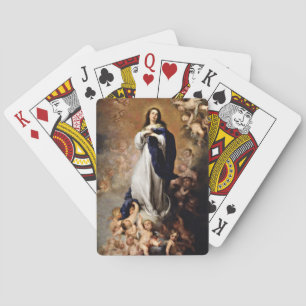 Murillo Immaculate Conception Poker Cards