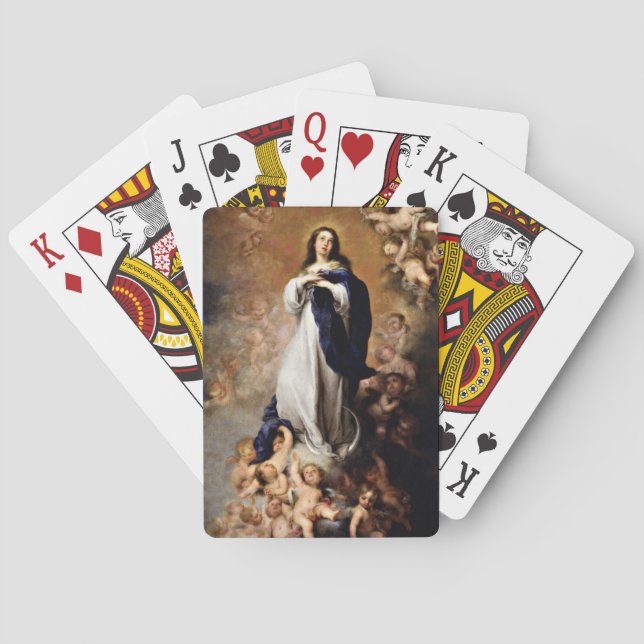 Murillo Immaculate Conception Poker Cards (Back)