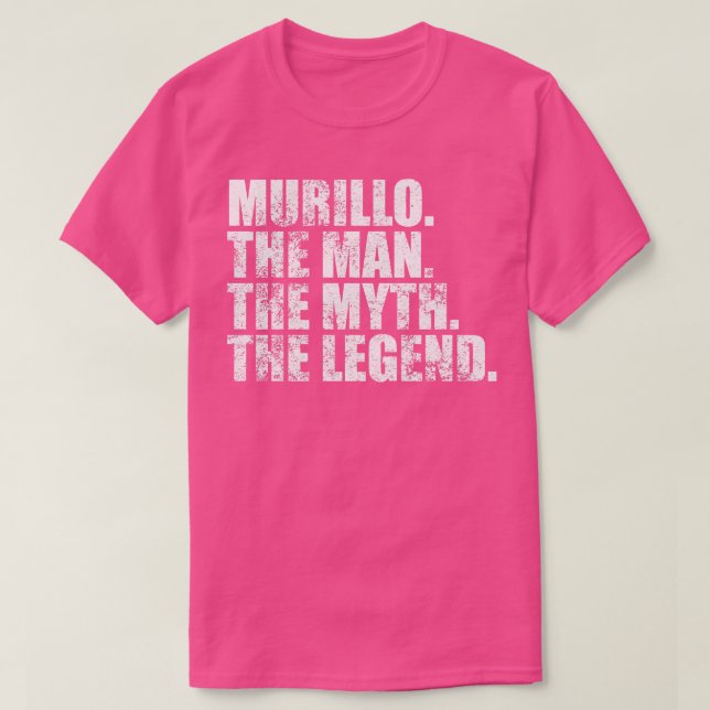 MurilloMurillo Family name Murillo last Name Muril T-Shirt (Design Front)