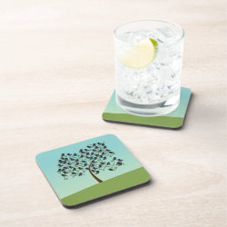 Murmuration of Starlings Beverage Coaster
