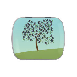 Murmuration of Starlings Rectangle Jelly Belly™ Candy Tin