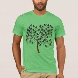 Murmuration of Starlings Men's Basic American Apparel T-Shirt