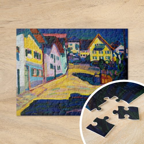 Murnau Burggrabenstrasse 1  Kandinsky Jigsaw Puzzle