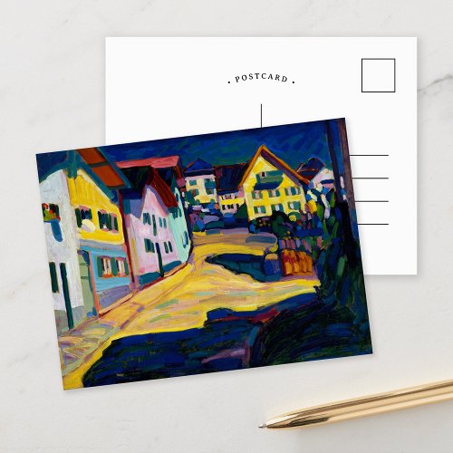 Murnau Burggrabenstrasse 1  Kandinsky Postcard