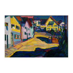 Murnau Burggrabenstrasse 1 - Wassily Kandinsky Acrylic Print