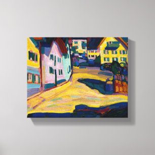Murnau Burggrabenstrasse 1 - Wassily Kandinsky Canvas Print