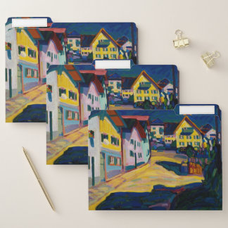 Murnau Burggrabenstrasse 1 - Wassily Kandinsky File Folder