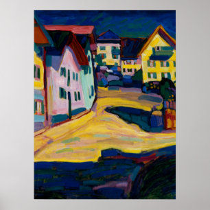 Murnau Burggrabenstrasse 1 - Wassily Kandinsky Poster